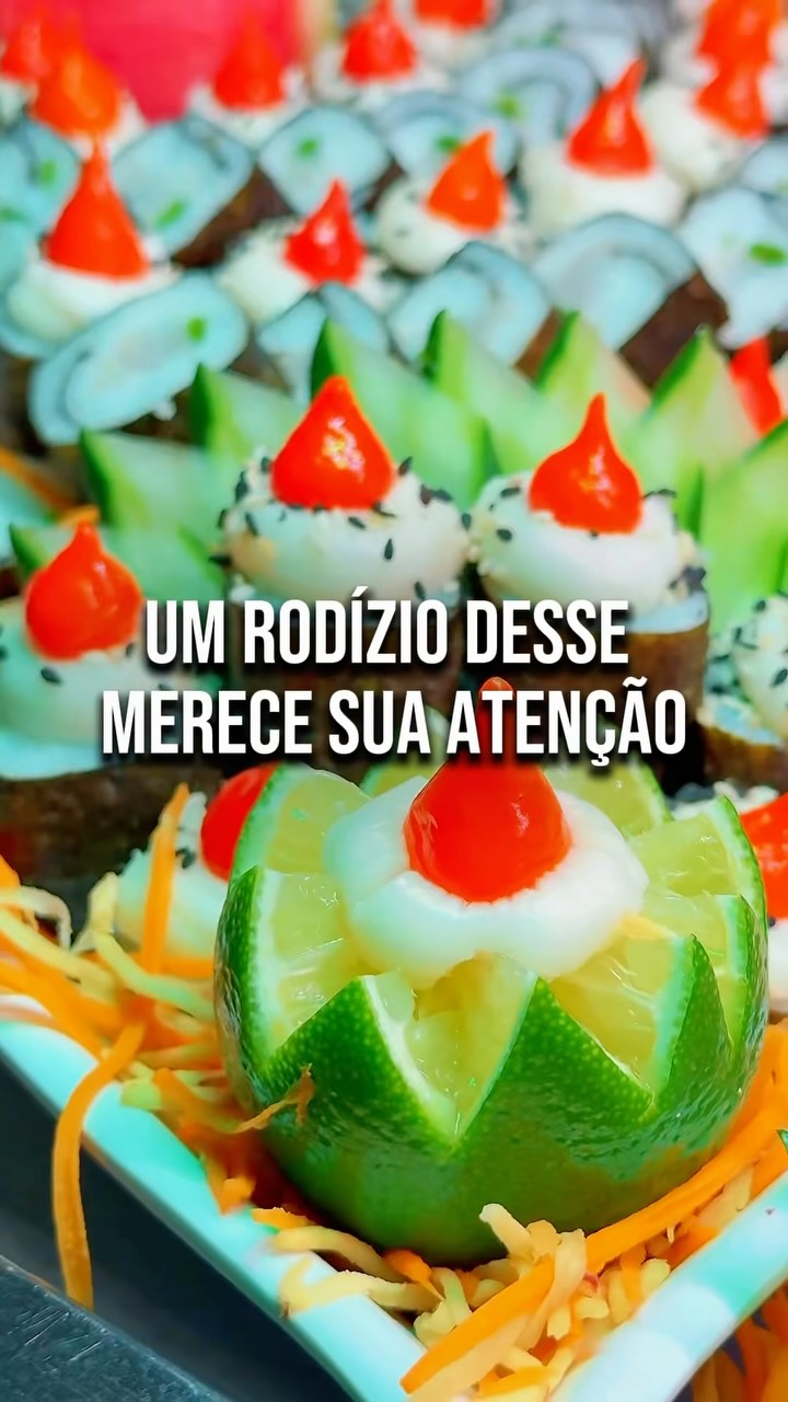 Sushis em publicação do Terraço